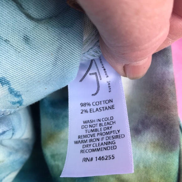Anonymous John Carlisle Stylish Tie Dye Size 34 - Picture 5 of 13